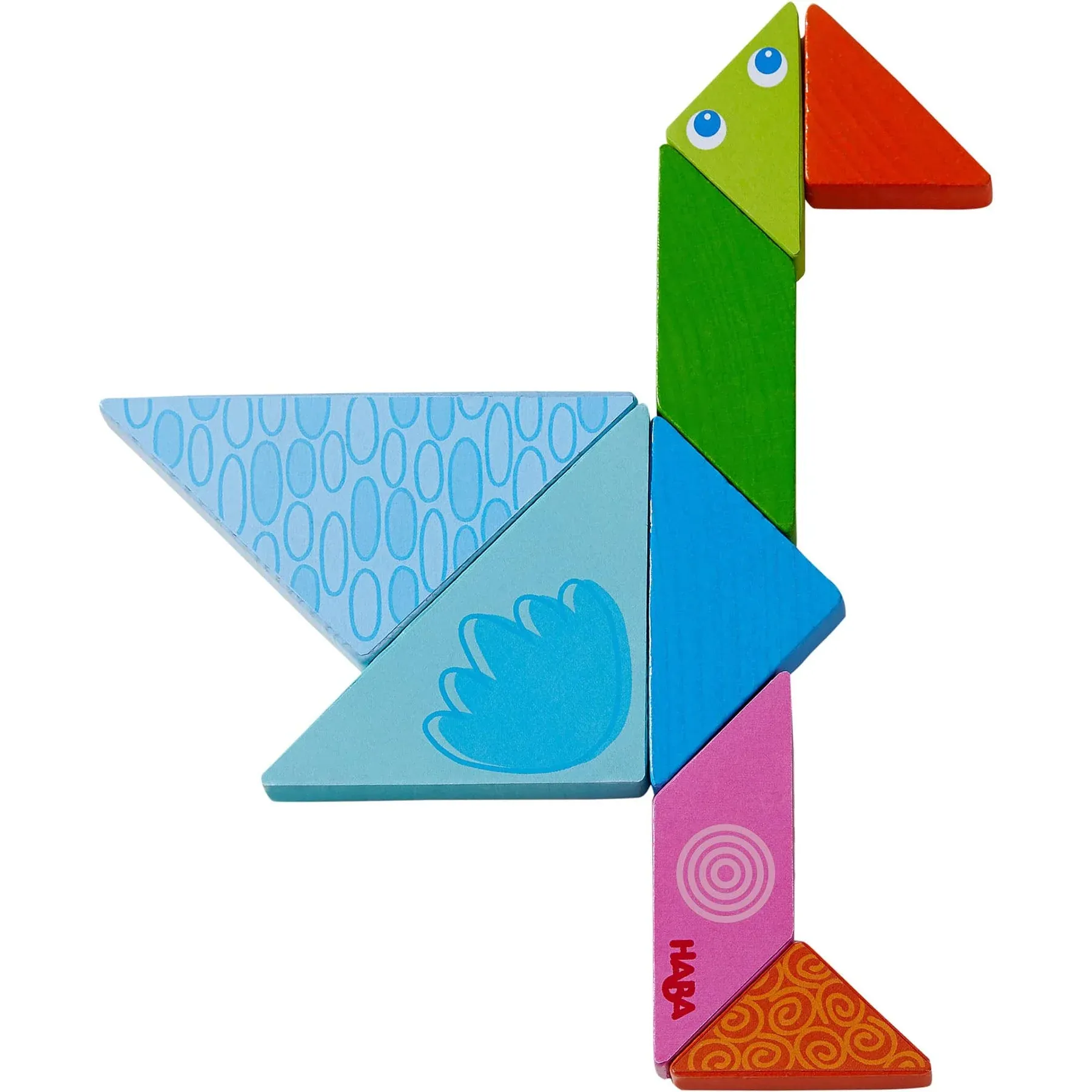 Haba Arranging Game Funny Faces Tangram