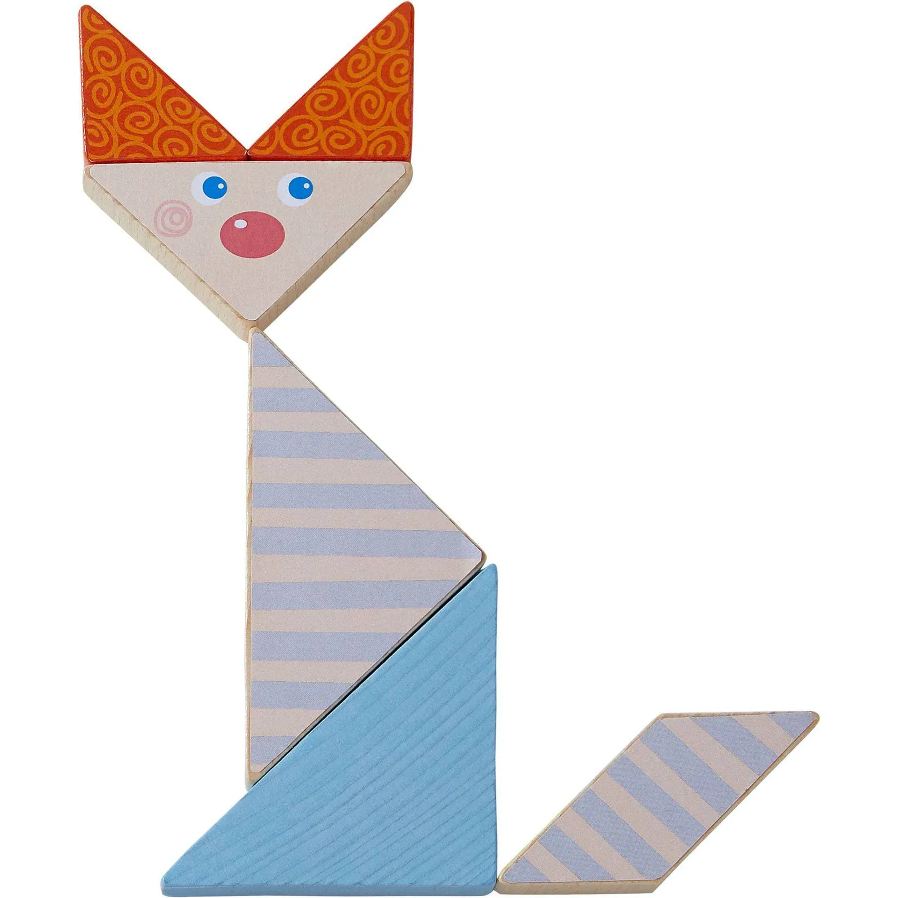 Haba Arranging Game Funny Faces Tangram