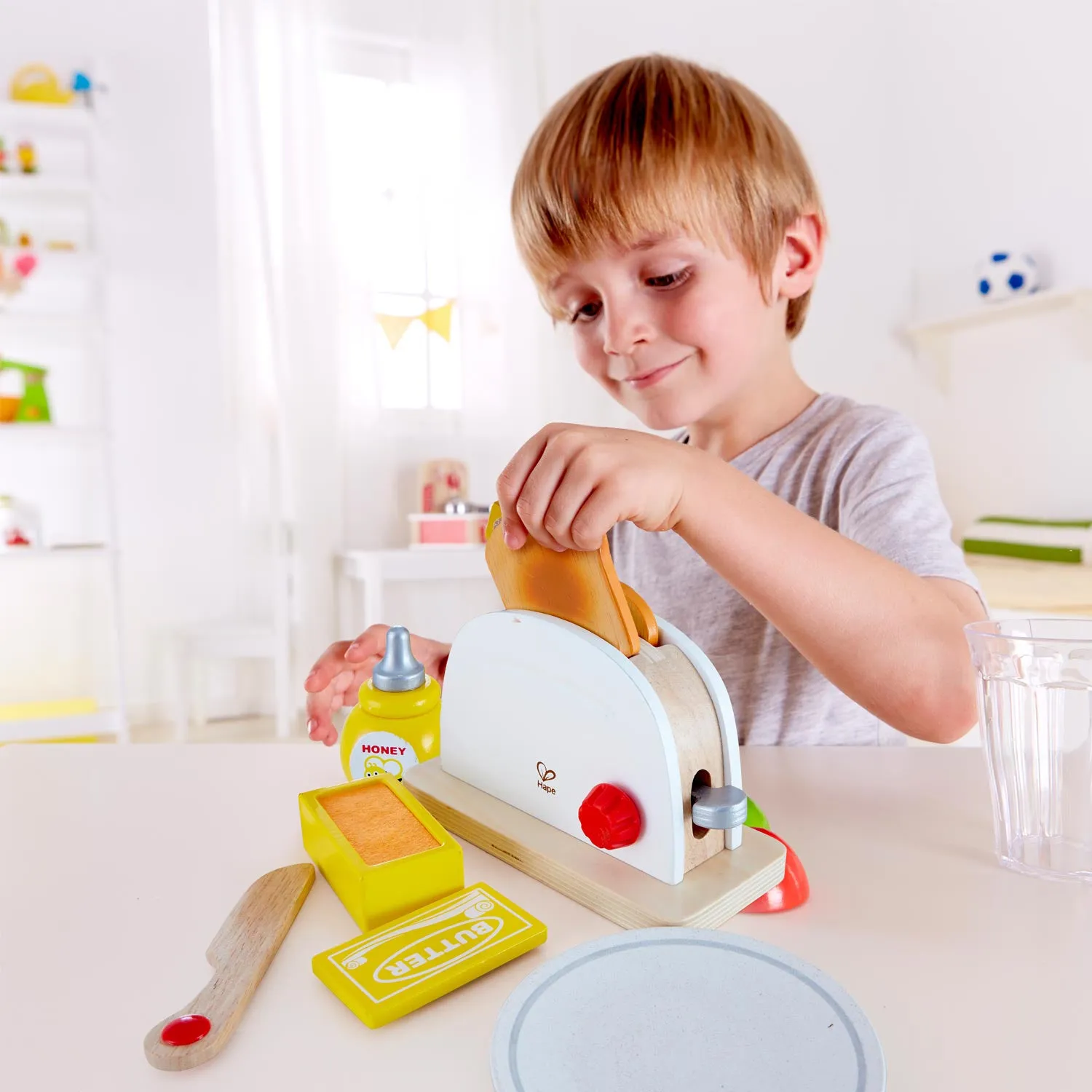 Hape Pop-Up Toaster Set