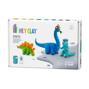 Hey Clay Dinos 3pk Triceratops