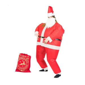 Inflatable Santa Claus Costume for Adults