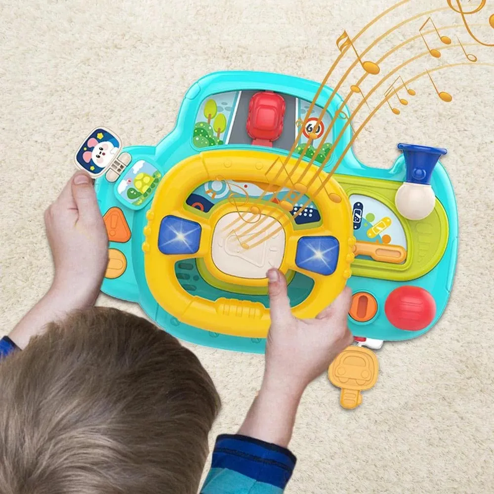 Interactive Steering Wheel Navigation Bridge Play Set - 541