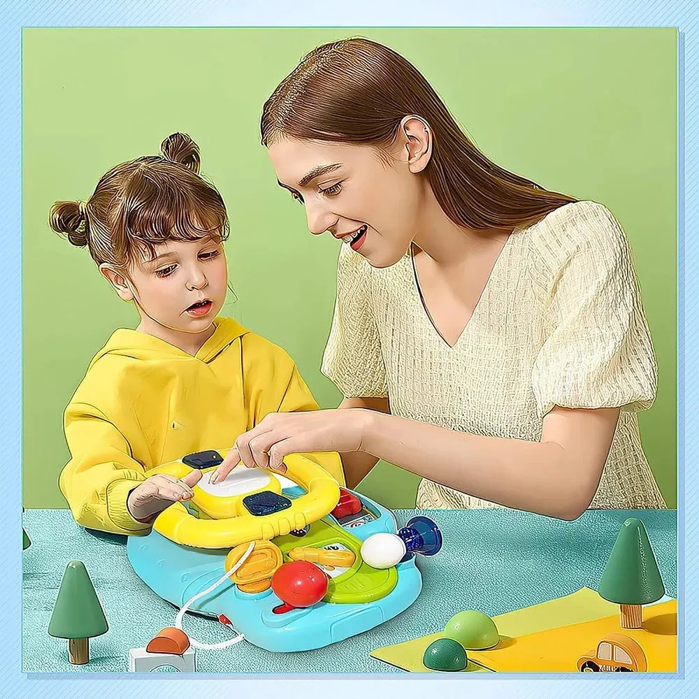 Interactive Steering Wheel Navigation Bridge Play Set - 541