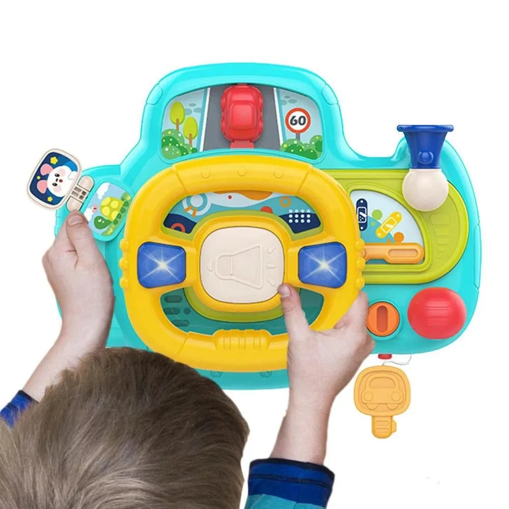Interactive Steering Wheel Navigation Bridge Play Set - 541