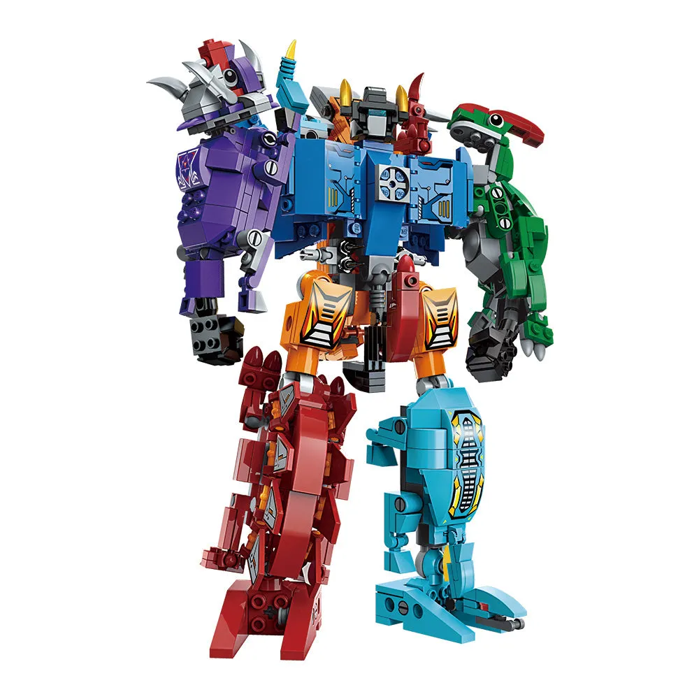 Jurassic Dinosaur Toys for Kids 5-7, Creator 6in1 Transformer Building Toys, Action Figure Birthday Gifts