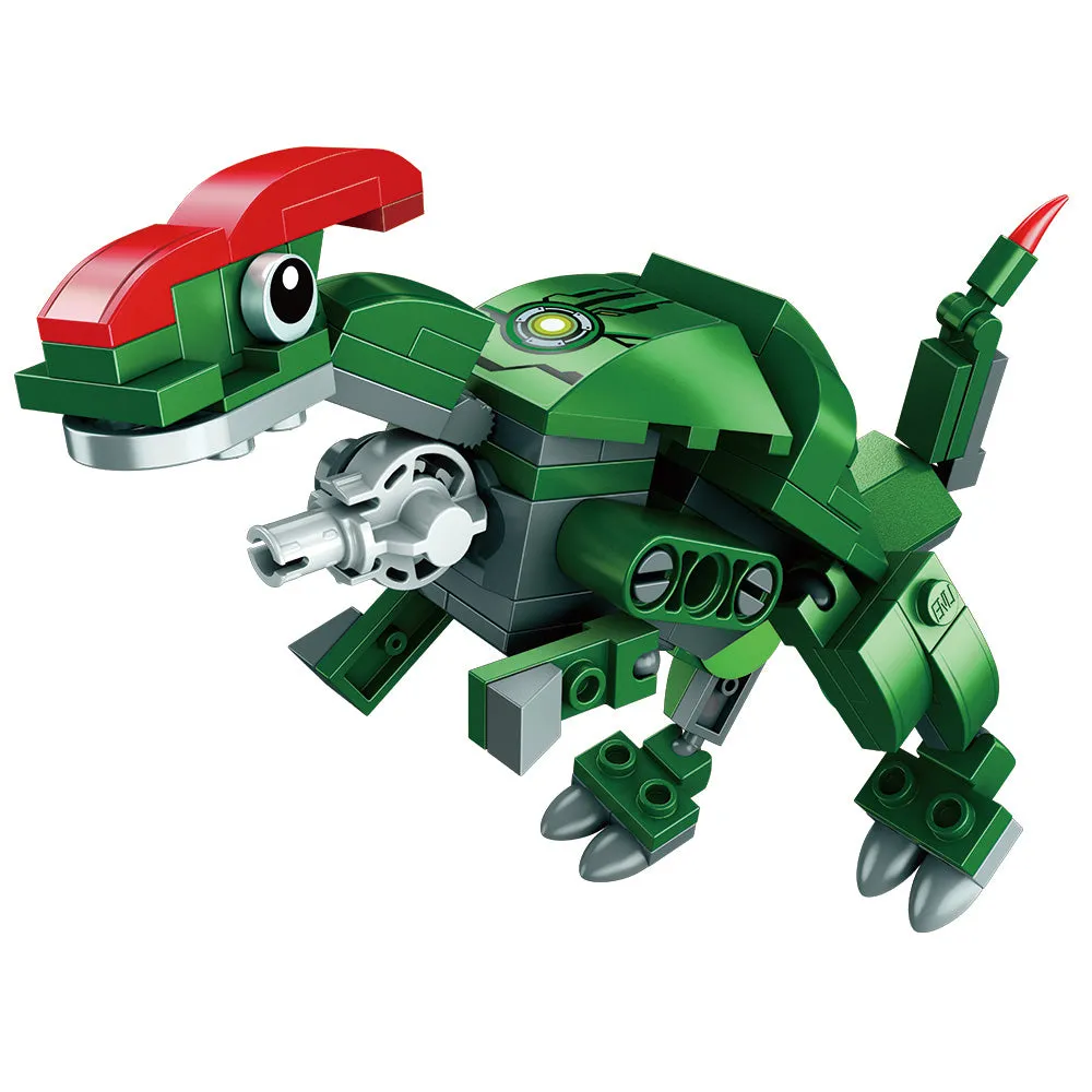 Jurassic Dinosaur Toys for Kids 5-7, Creator 6in1 Transformer Building Toys, Action Figure Birthday Gifts