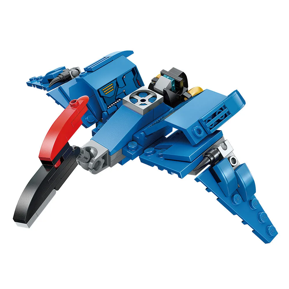 Jurassic Dinosaur Toys for Kids 5-7, Creator 6in1 Transformer Building Toys, Action Figure Birthday Gifts