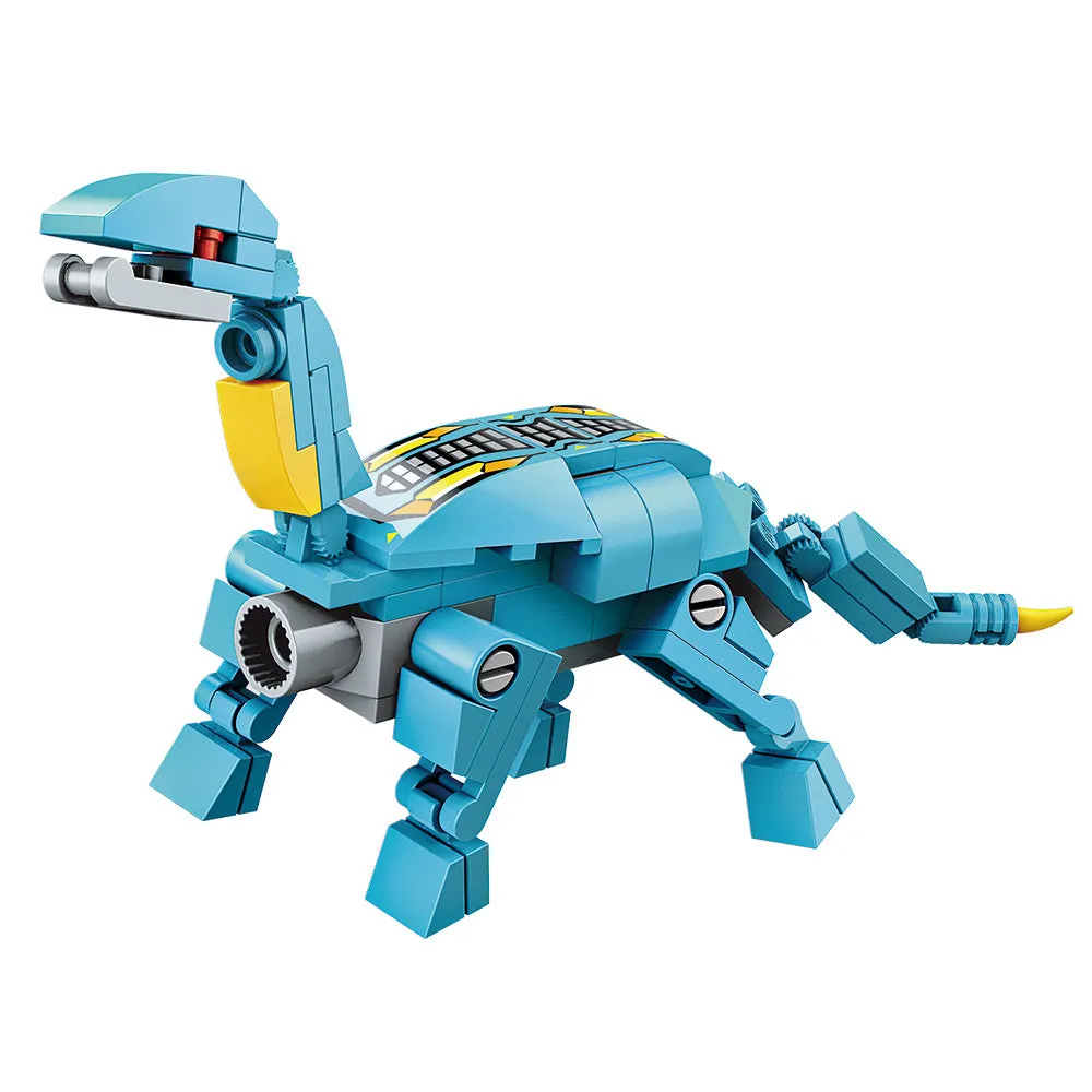Jurassic Dinosaur Toys for Kids 5-7, Creator 6in1 Transformer Building Toys, Action Figure Birthday Gifts