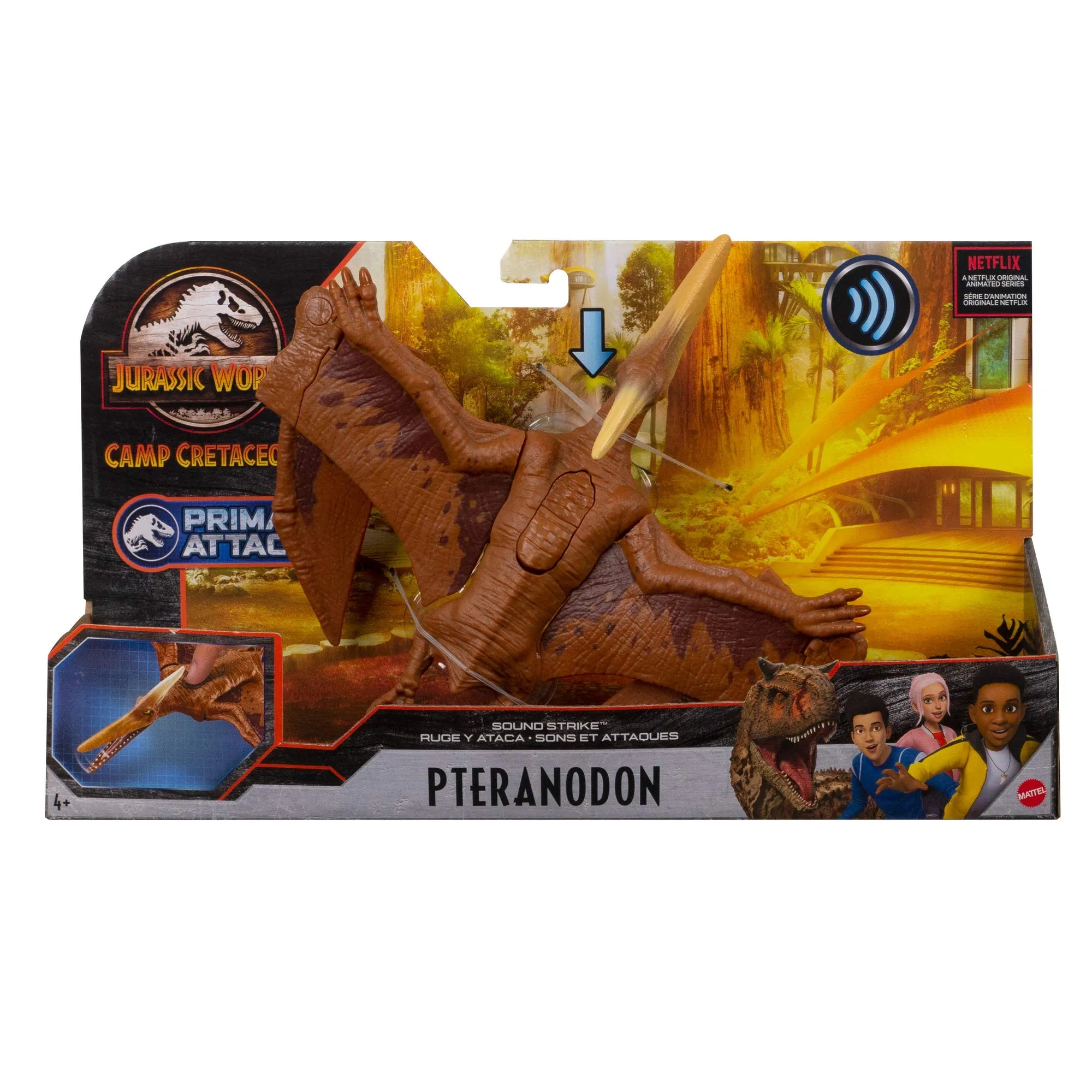 Jurassic World Pteranodon Sound Strike Medium-Size Dinosaur Action Figure