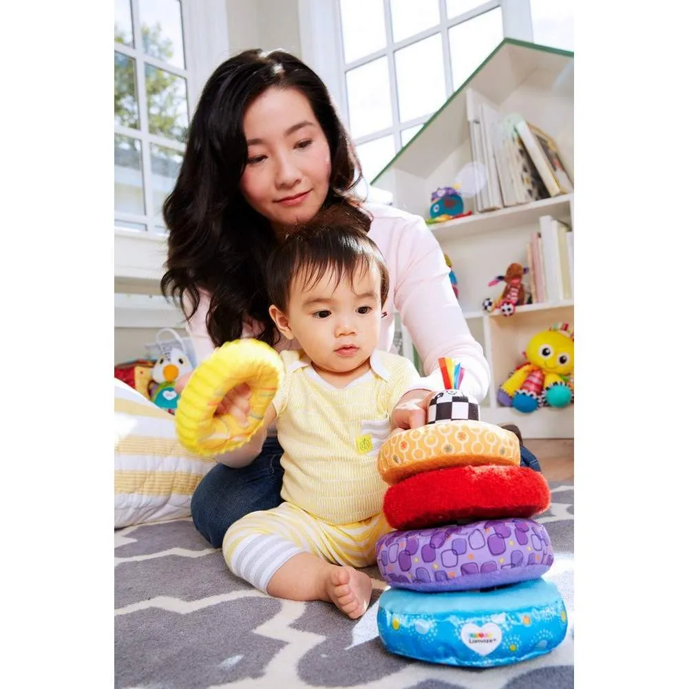 Lamaze Baby - Rainbow Stacking Rings