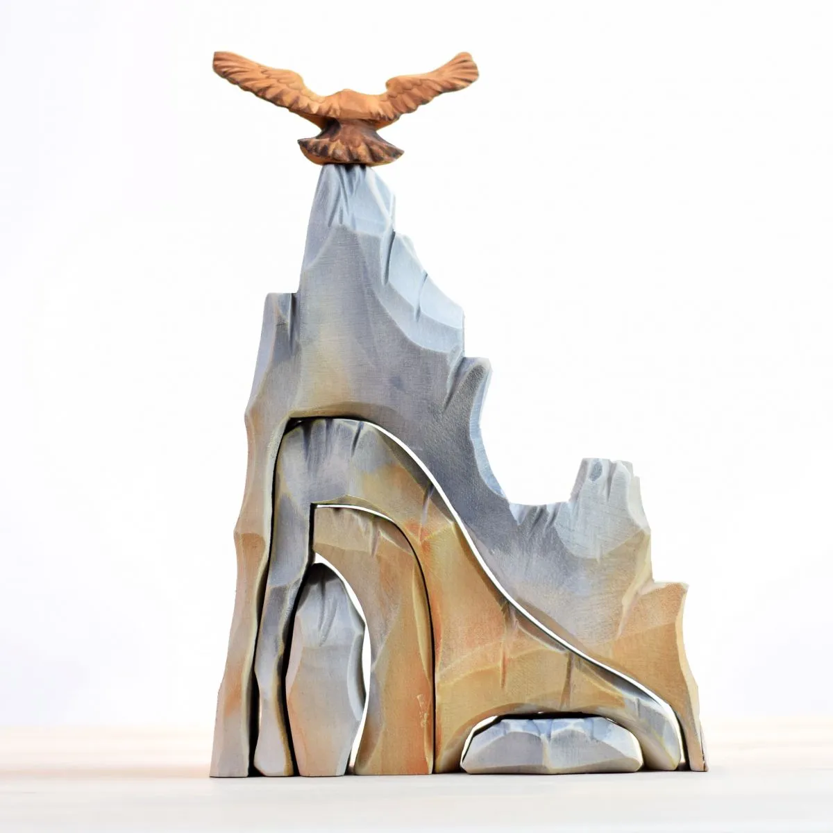 Large Wooden Mountain Cliff