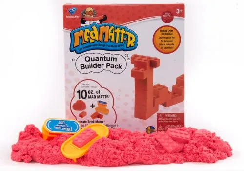 Mad Mattr Quantum Builder Pack: 10oz with Ultimate Brick Maker - Red