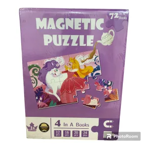 Magnetic Learning Jigsaw Puzzles