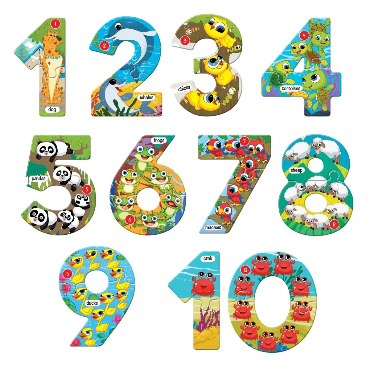 Majestic Book Club NUMBERS-EASY PEASY PUZZLE
