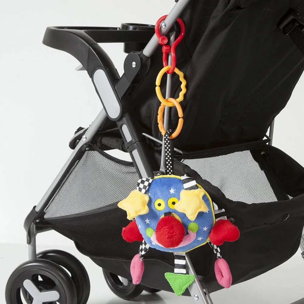 Manhattan Toy Company Baby Whoozit 6 Inch Stroller and Travel Activity Toy