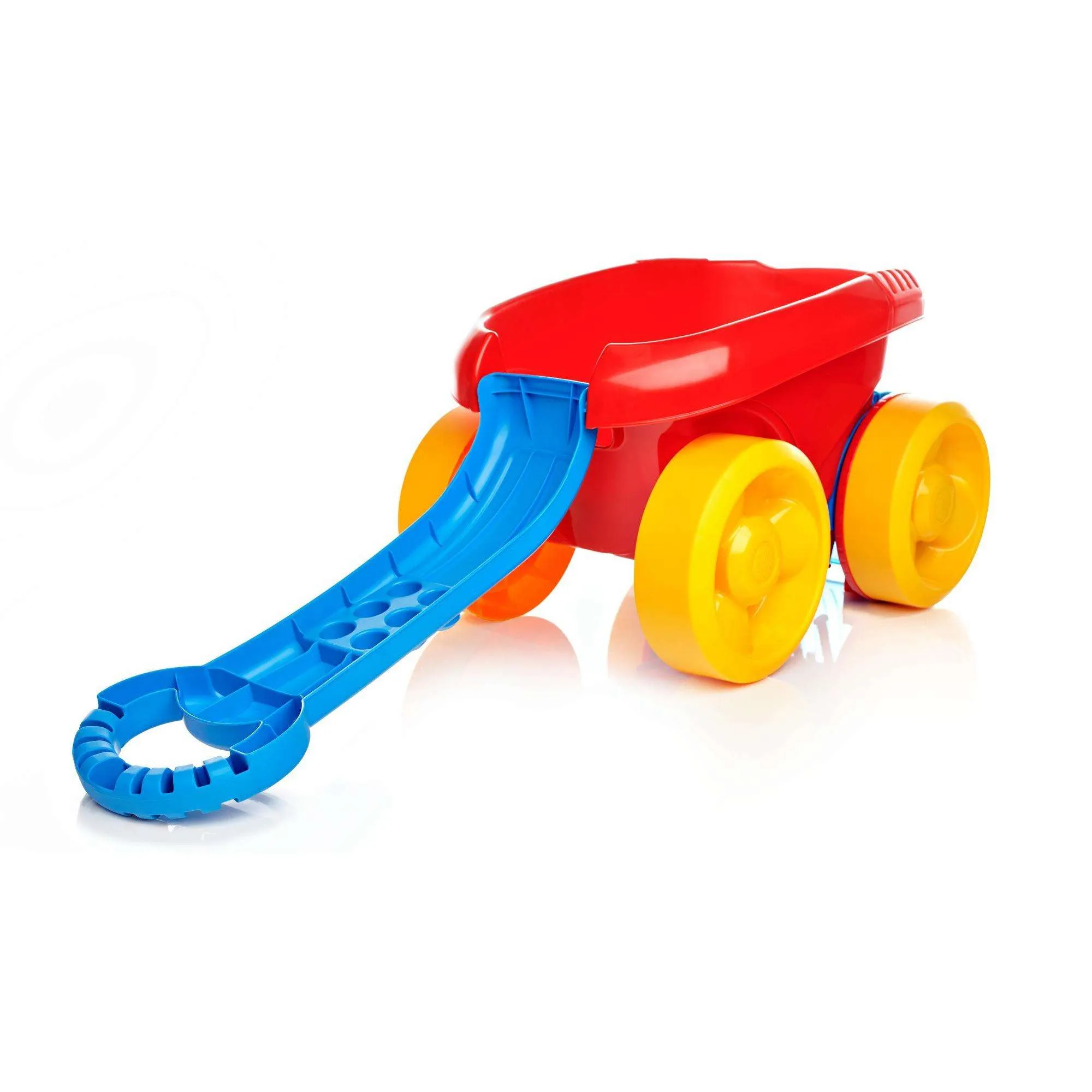 Mega Bloks First Builders Block Scooping Wagon Blue