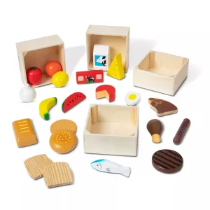 Melissa & Doug Food Groups Melissa & Doug Wooden Play Food