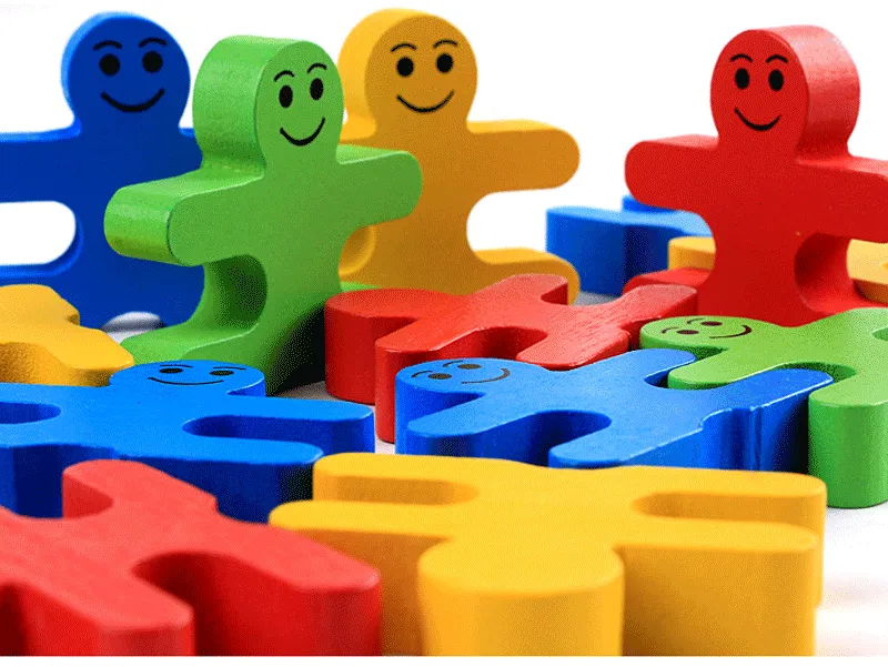 Montessori toys Wooden Educational Toys for children early learning materials baby intelligence balance villain games 16pcs / set