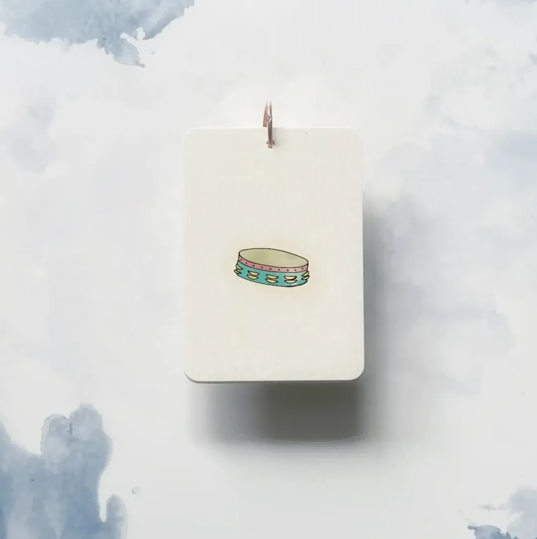 MUSICAL INSTRUMENT realistic flashcards mini