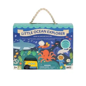 Petit Collage Wind­Up and Go Playset ­ Ocean