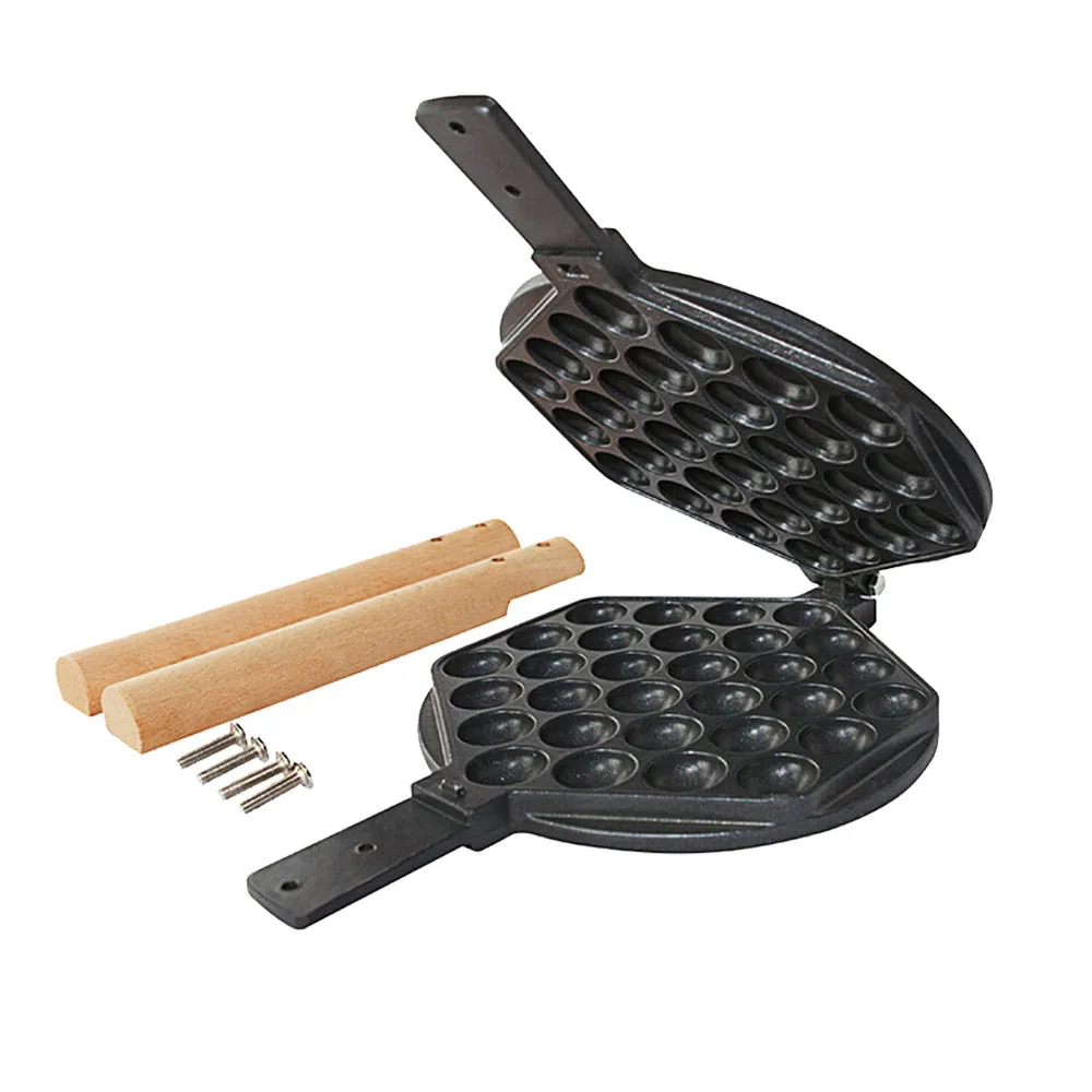 P_FY6-M Bubble Waffle Maker Machine | Egg Waffle Maker Mold | Replaceable 180 Degree Rotating Waffe Iron | Nonstick