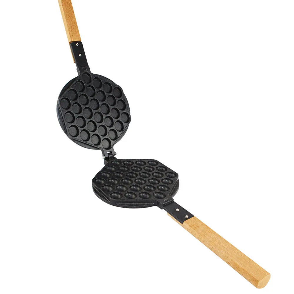 P_FY6-M Bubble Waffle Maker Machine | Egg Waffle Maker Mold | Replaceable 180 Degree Rotating Waffe Iron | Nonstick