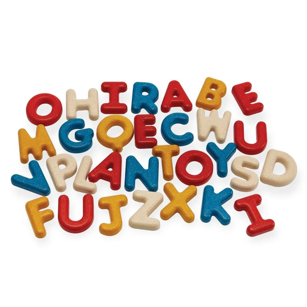 Plan Toys - Alphabet Majuscule||Plan Toys - Alphabet Shift