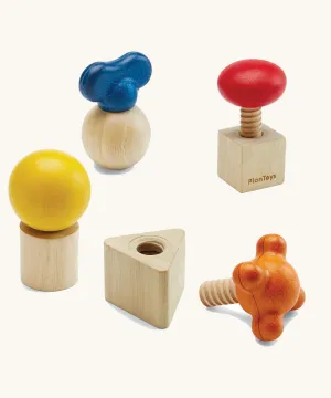 PlanToys Wooden Nuts & Bolts