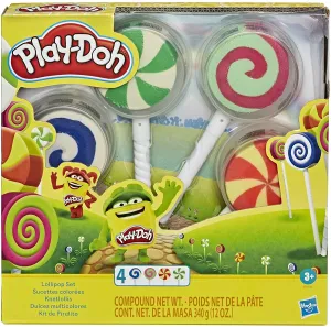 Play-Doh Lollipop-Pack of Pretend Play Candy Moulds