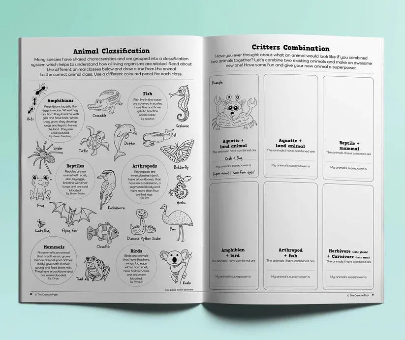 Plug into Nature Activity Book for Kids