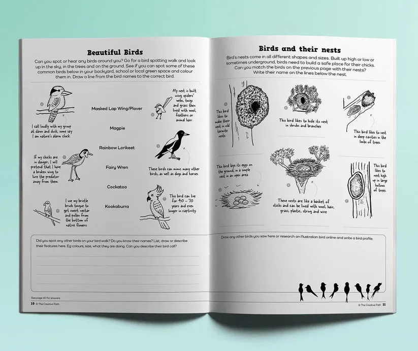 Plug into Nature Activity Book for Kids