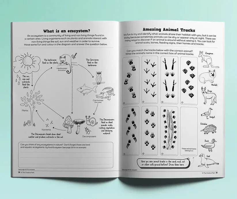 Plug into Nature Activity Book for Kids
