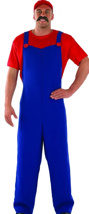 Plumber Mate Mario Red Costume