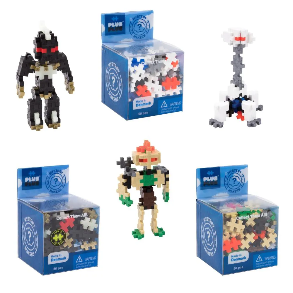 Plus-Plus Mystery Builders Robots, Series 2 - Assorted