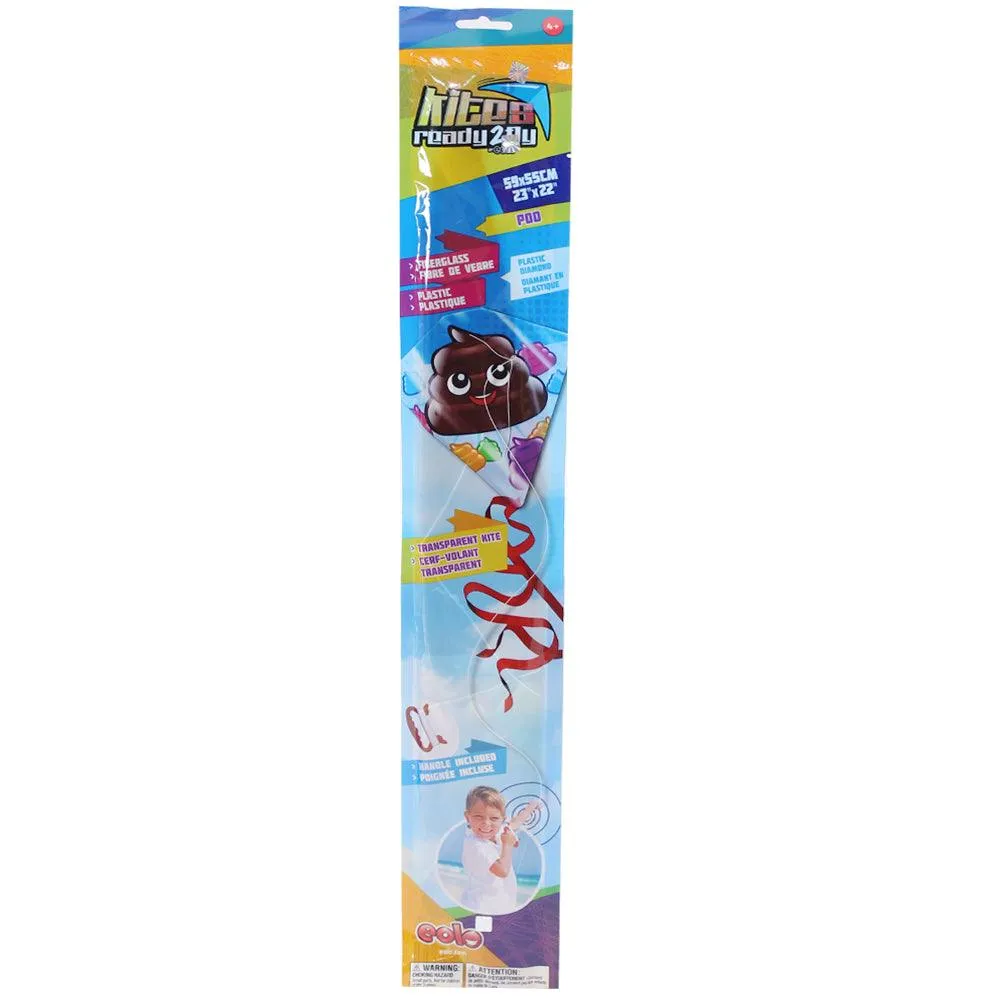 Poop Plastic kite