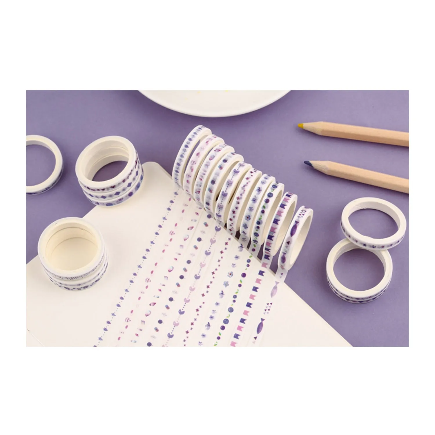 Poppy Crafts Washi Tape 20 Pack - Berry*