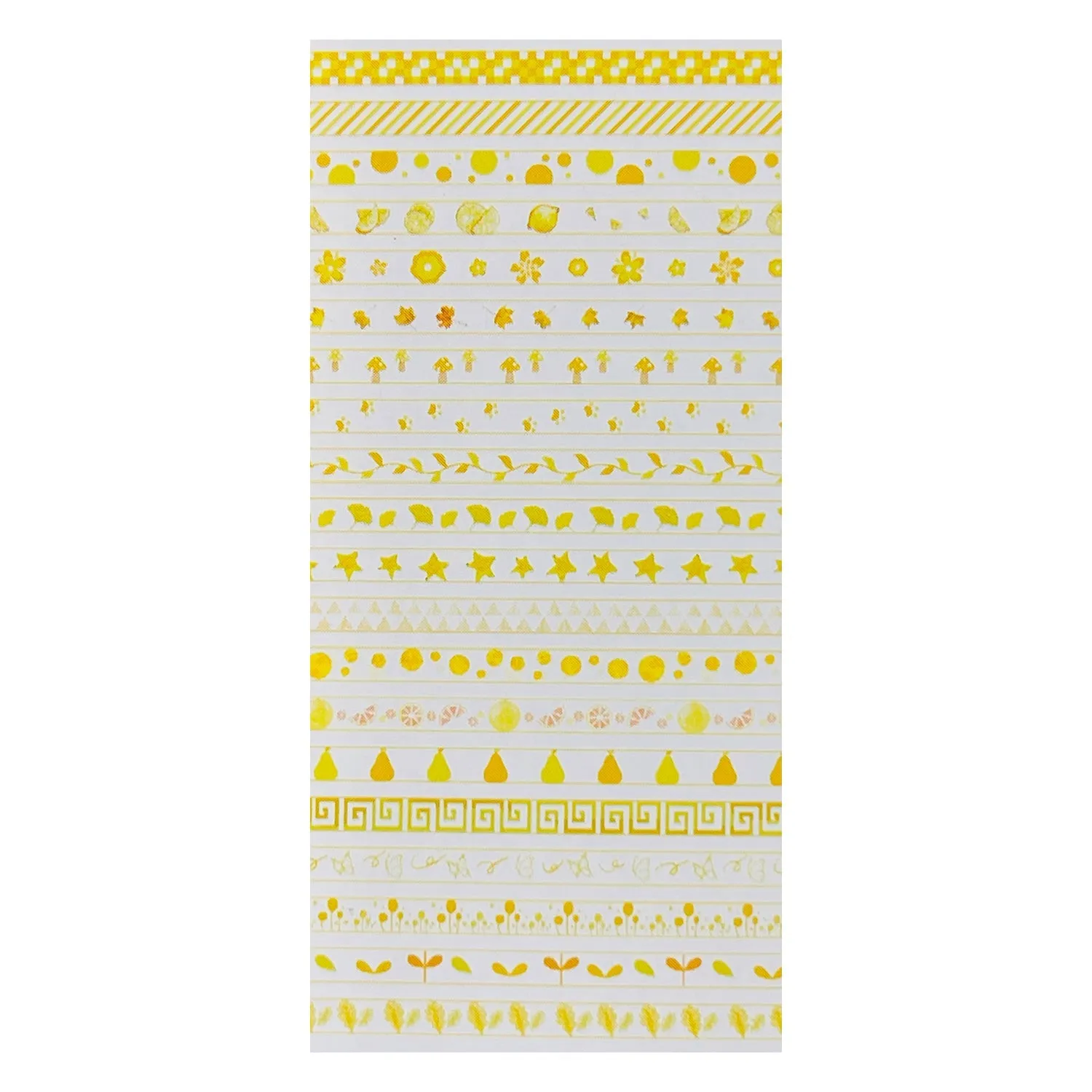 Poppy Crafts Washi Tape 20 Pack - Lemon*