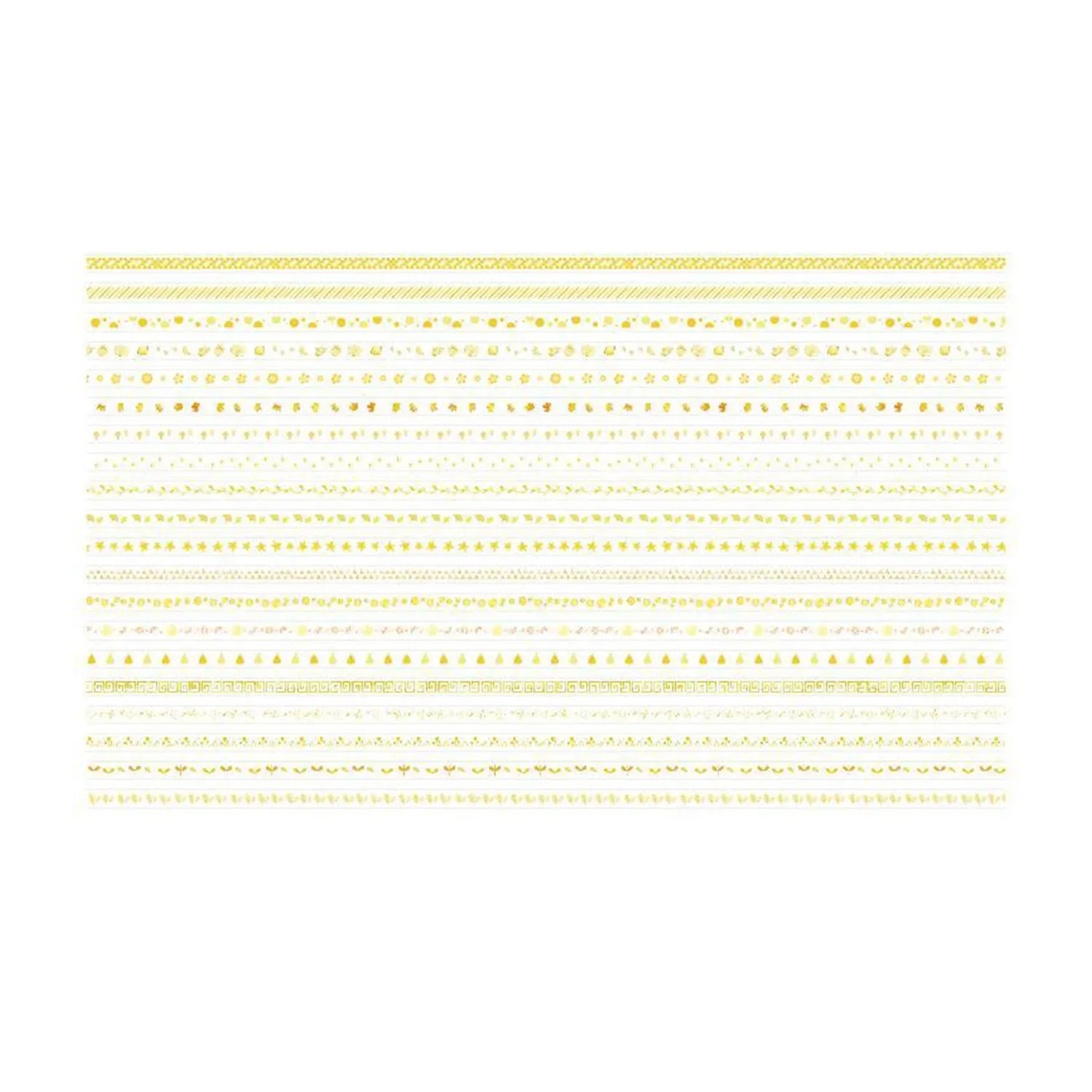 Poppy Crafts Washi Tape 20 Pack - Lemon*