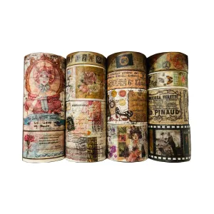 Poppy Crafts Washi Tape #57 - Vintage Post