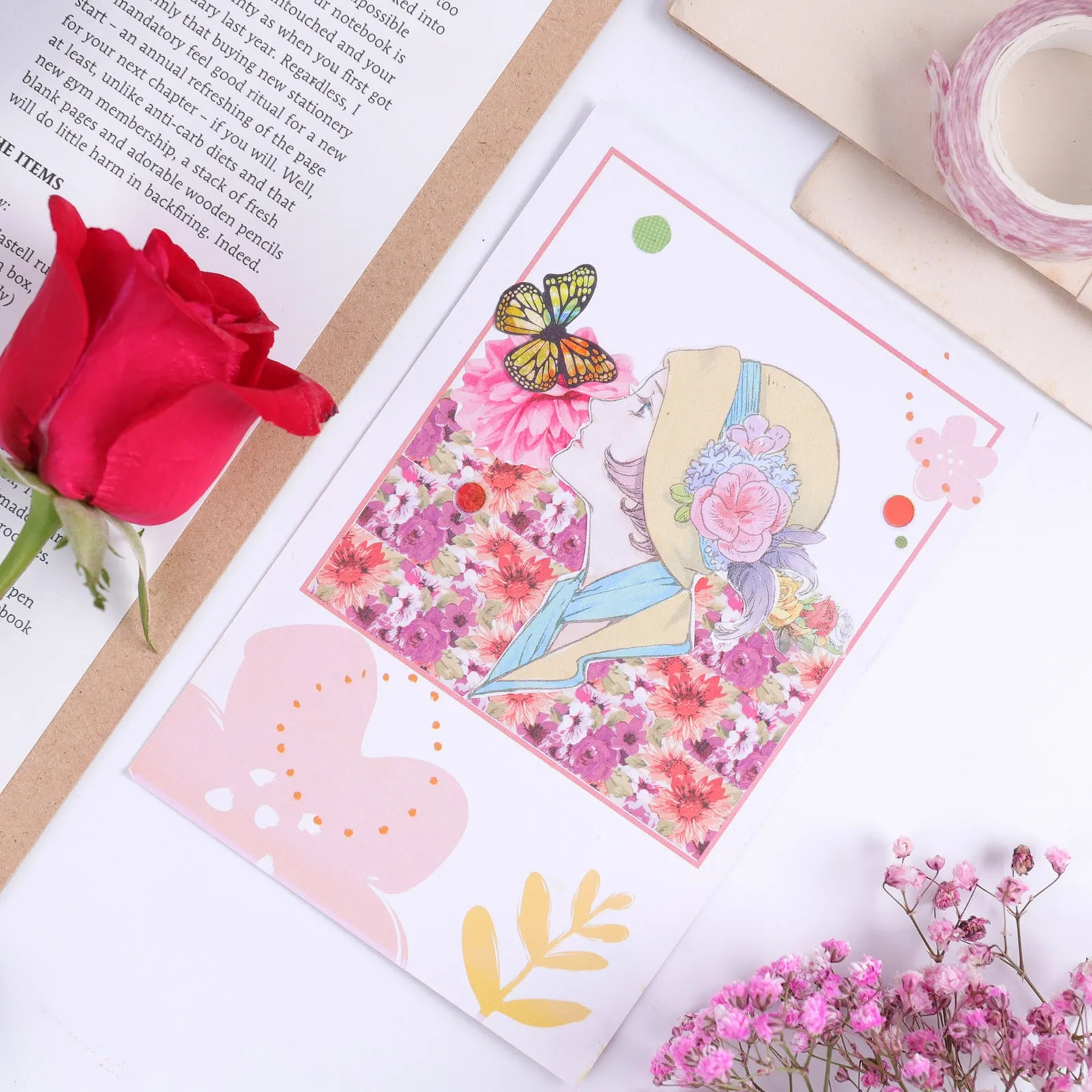 Poppy Crafts Washi Tape #59 - Beautiful Florals