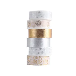 Poppy Crafts Washi Tape #61 - Gold & Silver