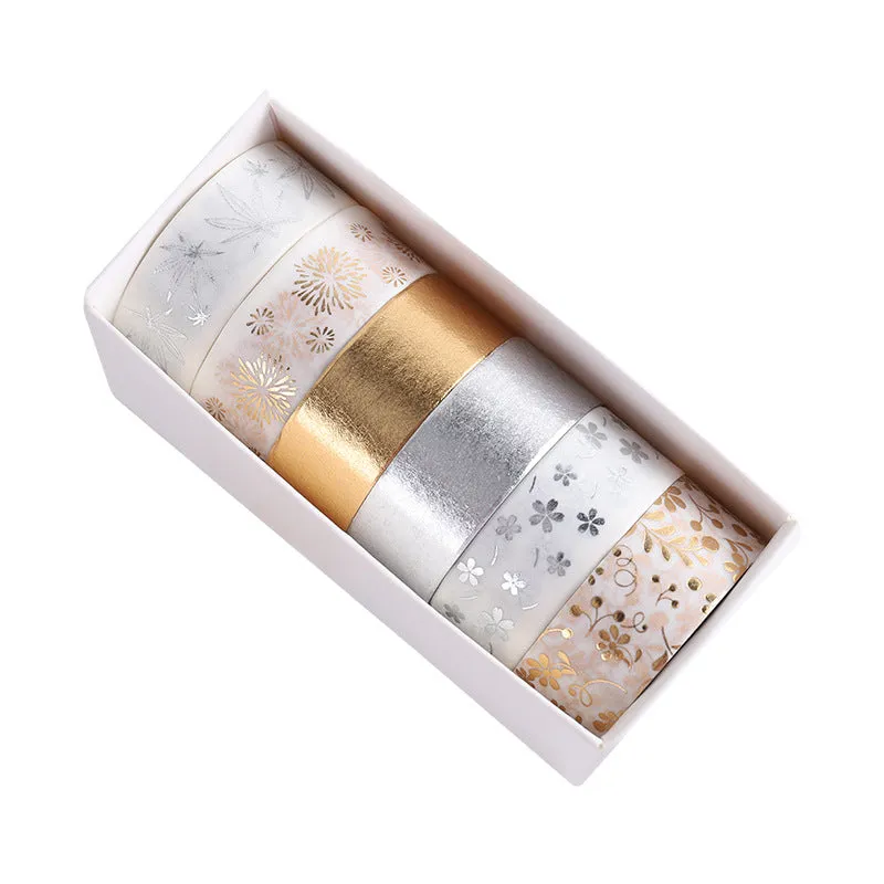 Poppy Crafts Washi Tape #61 - Gold & Silver