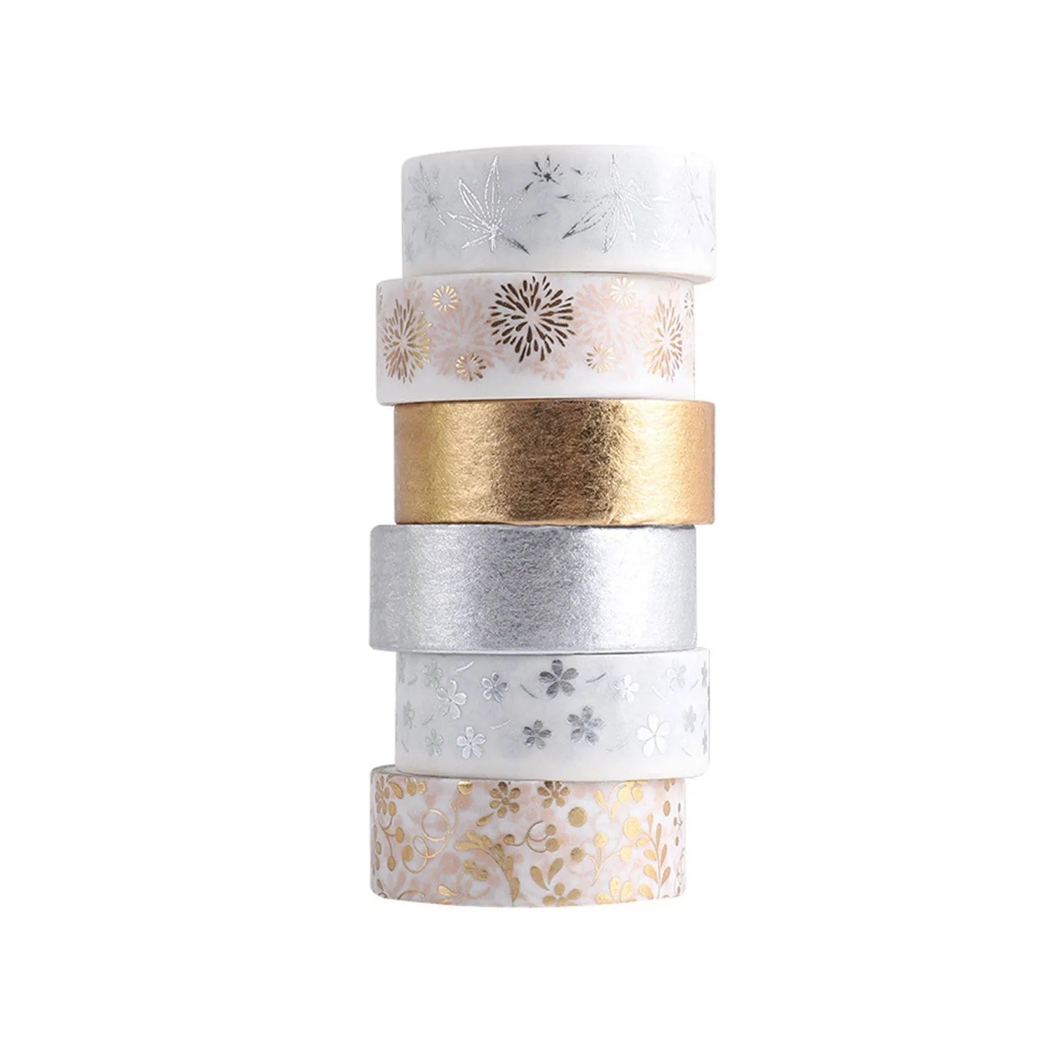 Poppy Crafts Washi Tape #61 - Gold & Silver