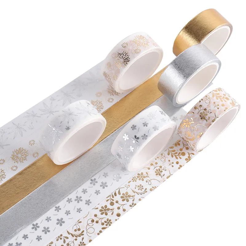 Poppy Crafts Washi Tape #61 - Gold & Silver