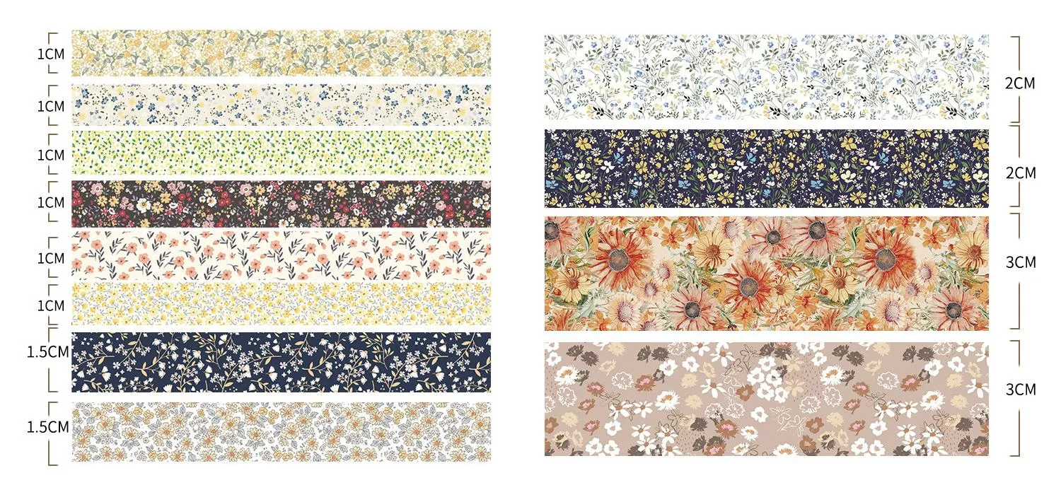 Poppy Crafts Washi Tape #70 - Blossoming #5