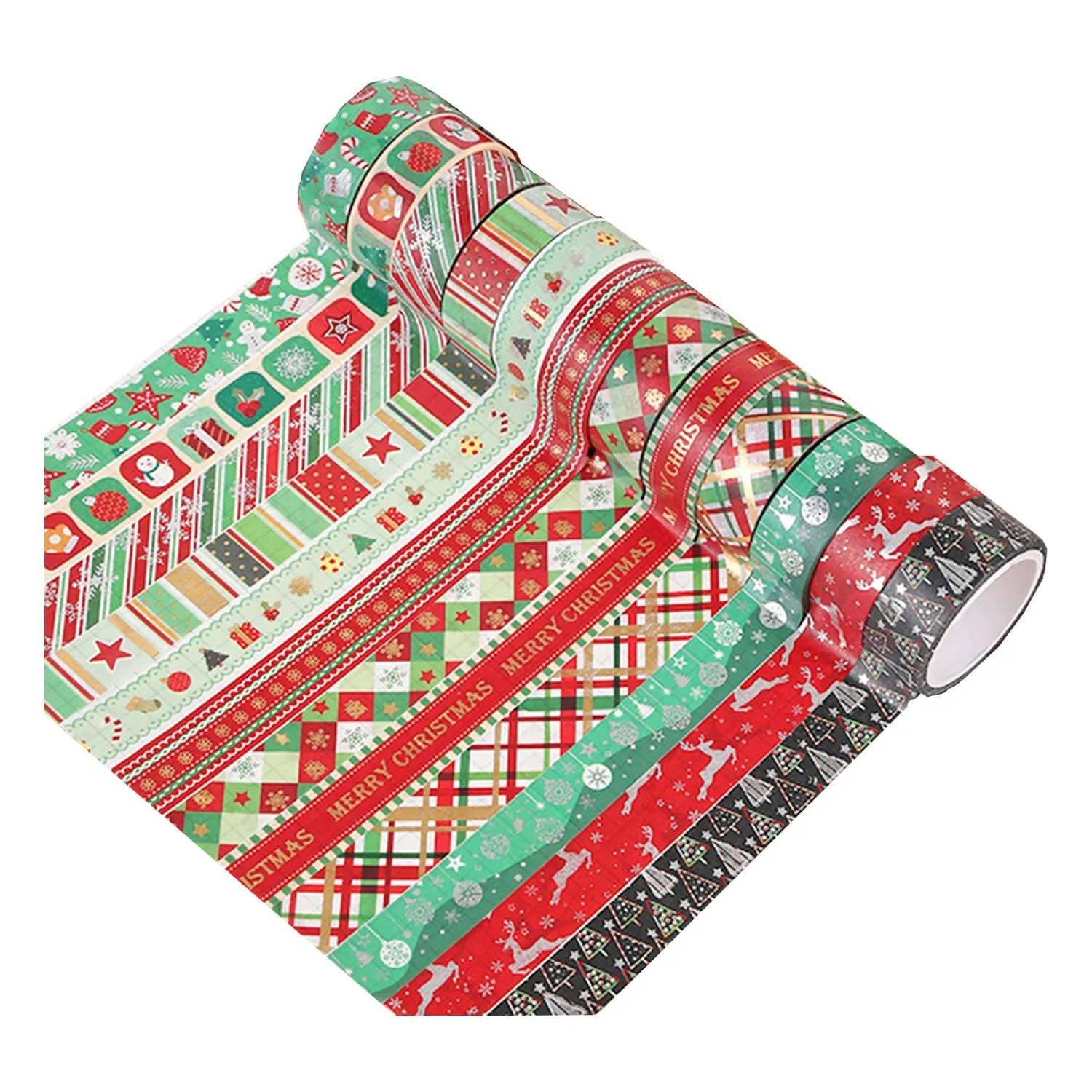 Poppy Crafts Washi Tape #79 - Merry Xmas