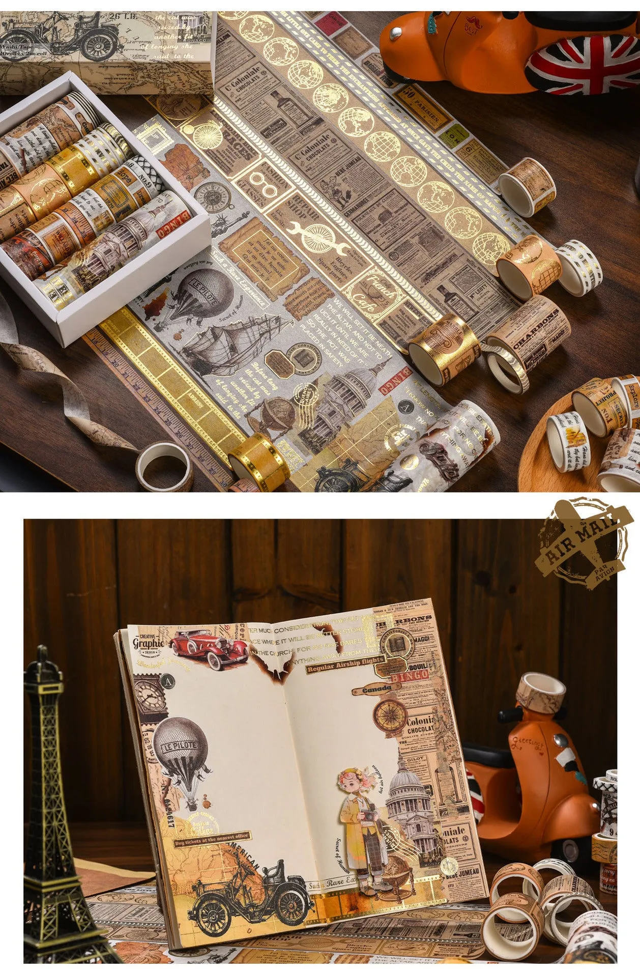 Poppy Crafts Washi Tape - Travel Guide