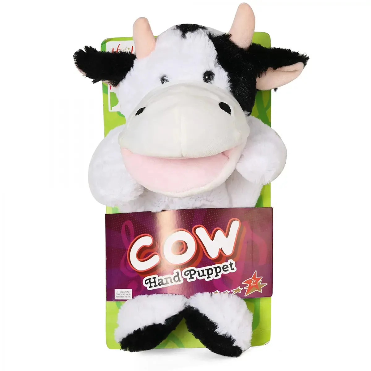 Pugs At Play Pap Cow Talking Hand Puppet