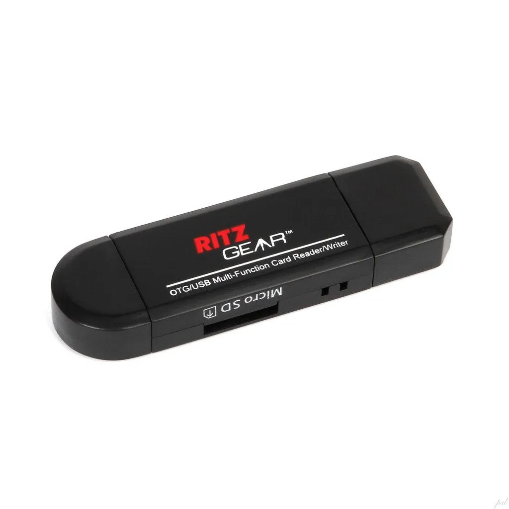Ritz Gear USB OTG Multi-Function SD-MICRO SD Card Reader-Writer