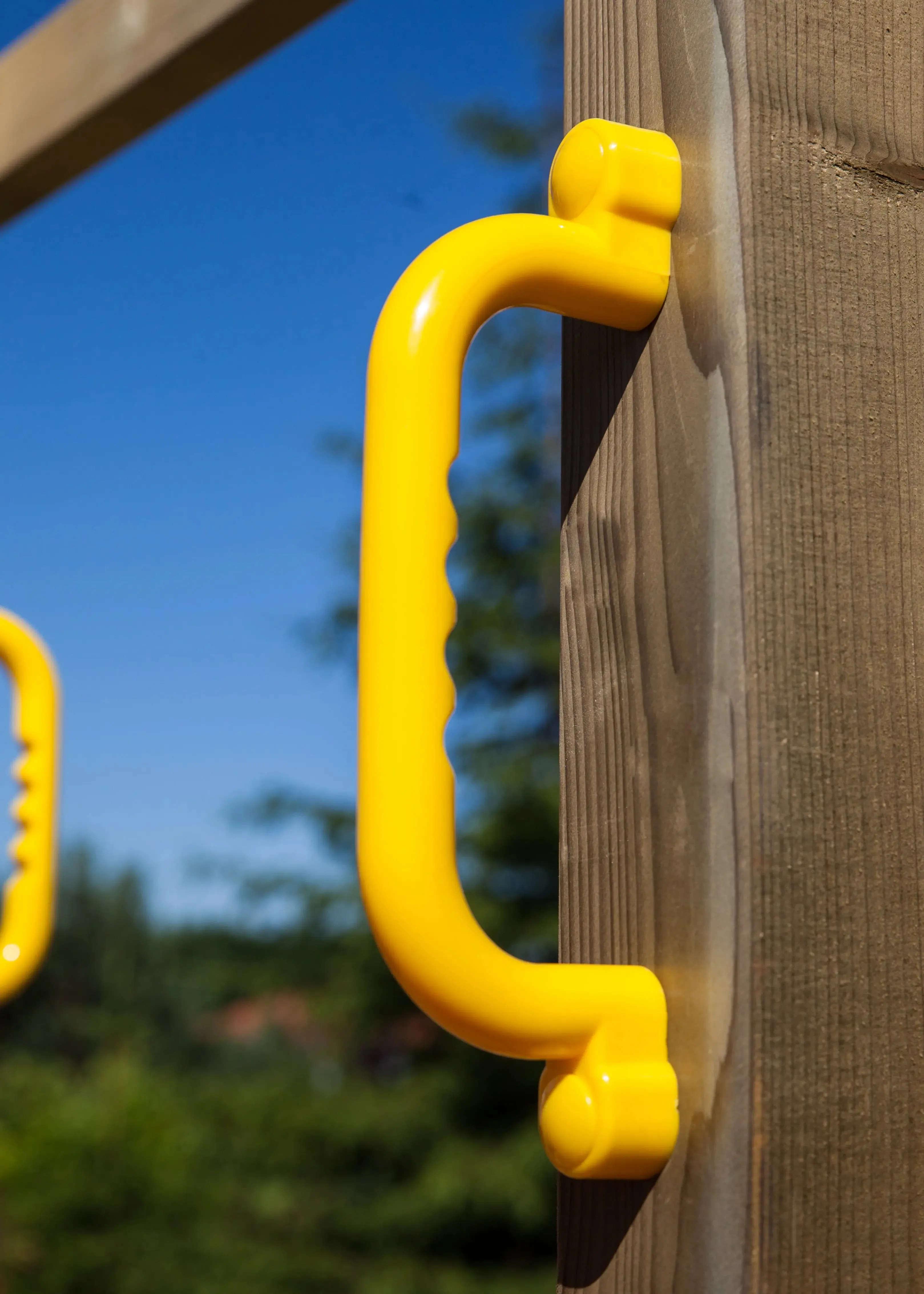 Rumble Ridge Rock Wall Climbing Frame with Single Swing and Slide - SPECIAL OFFER - 10% OFF